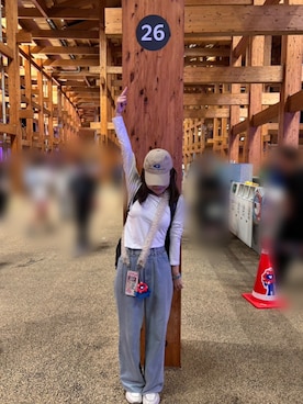 「アイテム（シューズ）」を使った、yuuriさん（レディース・158cm）の秋コーディネート