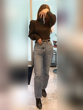 「COCO DEAL（ココディール）のアイテム」を使った、❤︎さん（レディース・167cm）の秋コーディネート