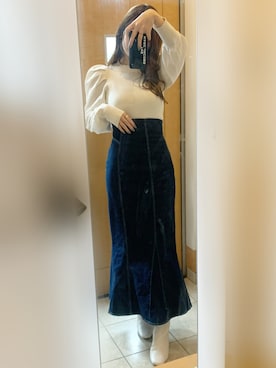 「COCO DEAL（ココディール）のアイテム」を使った、❤︎さん（レディース・167cm）の秋コーディネート
