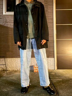 「UNIQLO（ユニクロ）の50色ソックス（消臭機能付き）（ソックス/靴下）」を使った、ゆーたさん（メンズ・165cm）の冬コーディネート