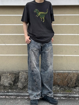 「COACH」｜楽ちんさん（メンズ・177cm）の春コーディネート
