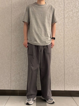 「JOURNAL STANDARD（ジャーナルスタンダード）のアイテム」を使った、楽ちんさん（メンズ・177cm）の夏コーディネート