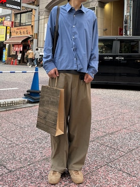 「JOURNAL STANDARD（ジャーナルスタンダード）のアイテム」を使った、楽ちんさん（メンズ・178cm）の春コーディネート