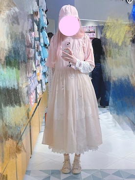 花柒Niaさん（レディース・168cm）の春コーディネート