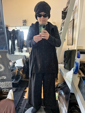 「Yohji Yamamoto（ヨウジヤマモト）のアイテム（トップス）」を使った、YUUSUKE@ganeshaさん（メンズ・171cm）の冬コーディネート