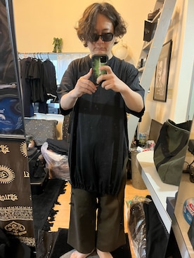 「tricot COMME des GARCONS（トリココムデギャルソン）のアイテム」を使った、YUUSUKE@ganeshaさん（メンズ・171cm）の夏コーディネート