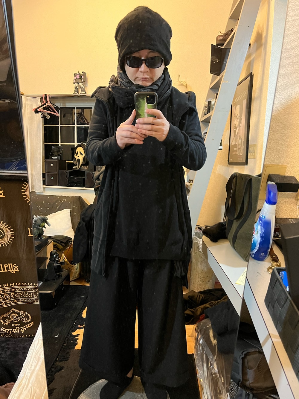 Manahamada ISSEY MIYAKEのストール/ショールを使った人気ファッションコーディネート - WEAR