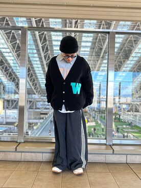 「LHPLUCUA大阪」｜宗一郎さん（メンズ・174cm）の冬コーディネート