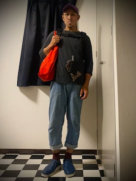「アイテム（その他小物）」を使った、✟✟Godstar✟✟さん（メンズ・165cm）の秋コーディネート