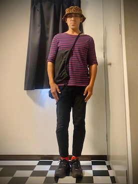 「アイテム（スニーカー）」を使った、✟✟Godstar✟✟さん（メンズ・165cm）の夏コーディネート