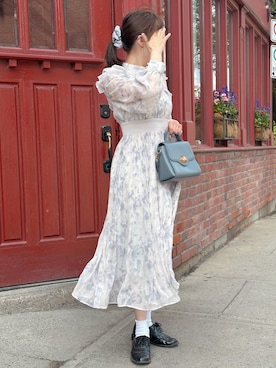 「evelyn（evelyn）のアイテム」を使った、miyaさん（レディース・155cm）の夏コーディネート