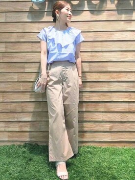 E r i さん(レディース・162cm)の夏コーディネート