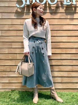 「ドレスキップ」｜「アイテム（その他）」を使った、E r i   さん（レディース・162cm）の冬コーディネート