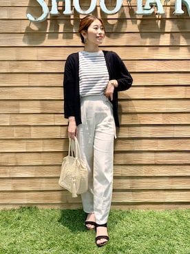 「ドレスキップ」｜「アイテム（その他）」を使った、E r i   さん（レディース・162cm）の夏コーディネート