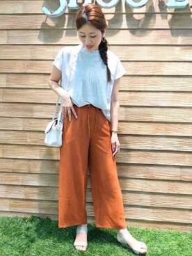 E r i   さん（レディース・162cm）の夏コーディネート