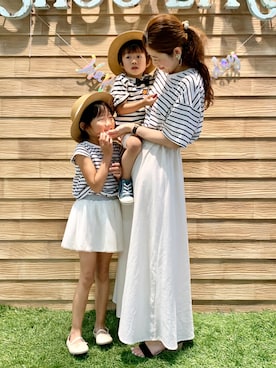 「ドレスキップ」｜「アイテム（その他）」を使った、E r i   さん（レディース・162cm）の夏コーディネート