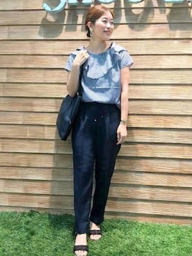 E r i   さん（レディース・162cm）の夏コーディネート