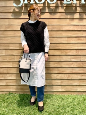 「ドレスキップ」｜「アイテム（その他）」を使った、E r i   さん（レディース・162cm）の春コーディネート