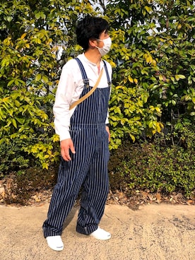 「HEAD LIGHT（ヘッドライト）のアイテム」を使った、とっちゃんさん（メンズ・166cm）の春コーディネート