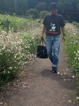 「Buzz Rickson's（バズリクソンズ）のアイテム（帽子）」を使った、とっちゃんさん（メンズ・166cm）の秋コーディネート