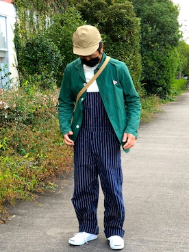 「HEAD LIGHT（ヘッドライト）のアイテム」を使った、とっちゃんさん（メンズ・166cm）の秋コーディネート