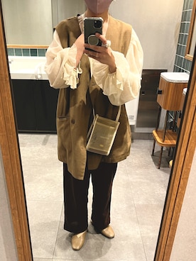 yさん(レディース・161cm)の冬コーディネート