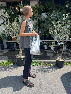 LINAさん（レディース・159cm）の夏コーディネート