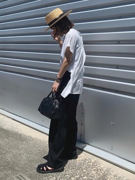 LINAさん（レディース・159cm）の夏コーディネート