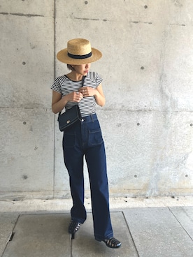 LINAさん（レディース・159cm）の春コーディネート