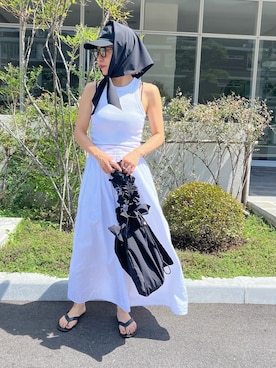 「アイテム（水着）」を使った、LINAさん（レディース・159cm）の夏コーディネート