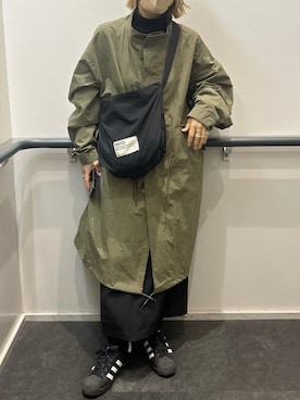 「M65」｜「アイテム（その他アウター）」を使った、LINAさん（レディース・159cm）の冬コーディネート