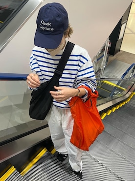 「ジョカーパンツ」｜LINAさん（レディース・159cm）の春コーディネート