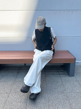 「HEILIS（ヘイリス）のアイテム」を使った、LINAさん（レディース・159cm）の秋コーディネート