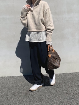 LINAさん（レディース・159cm）の秋コーディネート