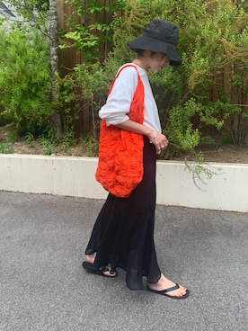 LINAさん（レディース・159cm）の夏コーディネート