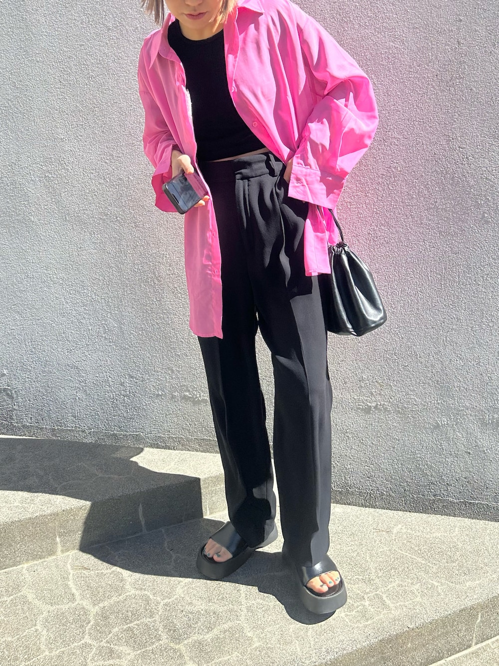 6 roku 38 KARSEY PANTS ピンク パンツ