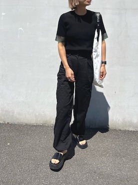 「JOSEPH STUDIO（ジョゼフストゥディオ）のアイテム」を使った、LINAさん（レディース・159cm）の春コーディネート