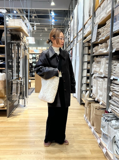 anuke アンヌーク Boa Tote Bag ボア トートバッグ