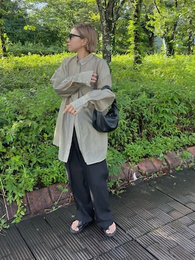 LINAさん（レディース・159cm）の夏コーディネート