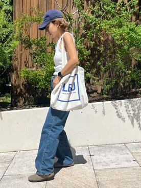 LINAさん（レディース・159cm）の夏コーディネート