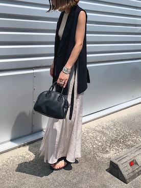 LINAさん（レディース・159cm）の夏コーディネート