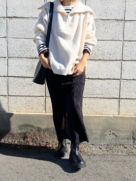 LINAさん（レディース・159cm）の秋コーディネート