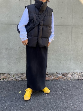「CLEA（クレア）のアイテム（ジャケット/アウター）」を使った、LINAさん（レディース・159cm）の秋コーディネート