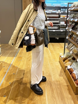 「FRAMeWORK（フレームワーク）のアイテム」を使った、LINAさん（レディース・159cm）の春コーディネート