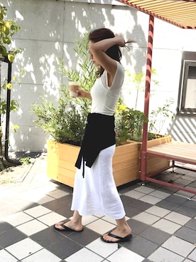 LINAさん(レディース・159cm)の夏コーディネート
