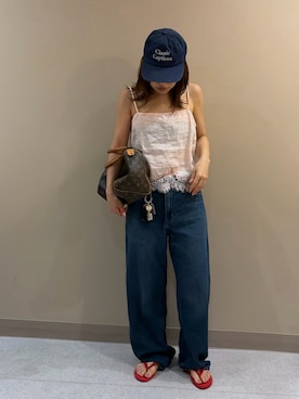 LINAさん（レディース・159cm）の夏コーディネート