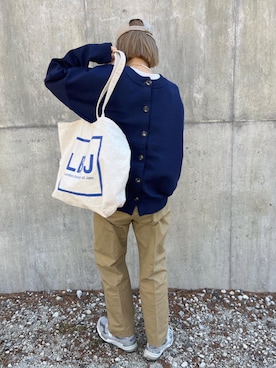 LINAさん(レディース・159cm)の冬コーディネート