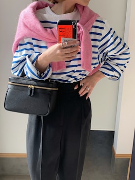 LINAさん(レディース・159cm)の冬コーディネート