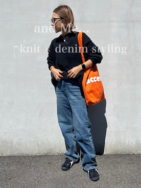 LINAさん（レディース・159cm）の秋コーディネート