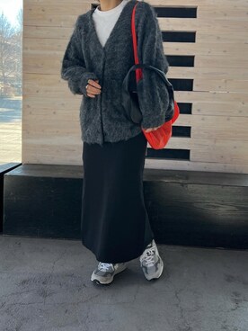 LINAさん(レディース・159cm)の冬コーディネート